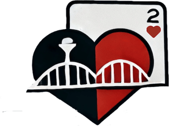 Bridge mit Herz Logo